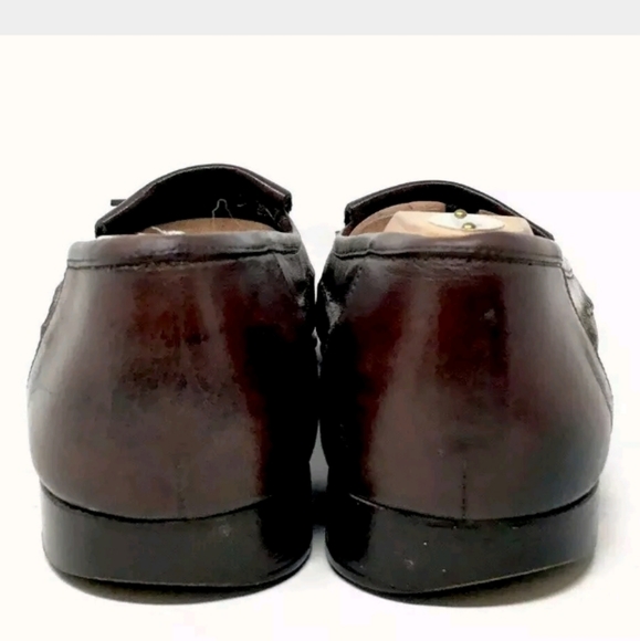 Johnston Murphy Men's Shoes Brown Leather 11 - Picture 4 of 8